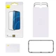 Защитное стекло для iPhone 13 Pro Max 6.7" с черной рамкой Baseus Tempered Glass (2 шт, набор для поклейки) - изображение 4