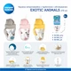 Поильник-непроливайка Canpol babies Exotic Animals с трубочкой и утяжелителем 270 мл Серая (56/606_grey) - изображение 5