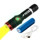 Ліхтар ручний з жовтим світлом X-Balog BL-736-YELLOW акумуляторний (MicroUSB) - зображення 1