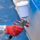 Рукавички Intertool з нітрилові покриттям 10" (червоно-сіра) (SP-0124) (12 шт.) - зображення 3