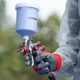 Рукавички Intertool з нітрилові покриттям 10" (червоно-сіра) (SP-0124) (12 шт.) - зображення 4