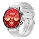 Смарт-годинник Smart Watch XO J4 Блютуз v5.0 / NFC, ємністю 280mAh, IP68 / Android, iOS Silver - зображення 4
