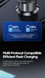 Автомобильное зарядное устройство toocki TQ-CC25 50W Быстрая зарядка PD3.0 Type C Quick Charge 3.0 USB (698384568837) - изображение 6