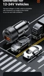 Автомобильное зарядное устройство toocki TQ-CC25 50W Быстрая зарядка PD3.0 Type C Quick Charge 3.0 USB (698384568837) - изображение 13