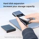 Хаб Hagibis 6в1 з корпусом для жорсткого диска 2.5 SATA - зображення 6