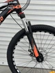 Велосипед горный подростковый 24 дюйма Toprider 611 оборудование Shimano (Черно-оранжевый) - изображение 5