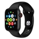 Смарт Часы T500+ plus Smart Watch с сменным ремешком black - изображение 1
