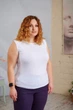 Майка Ukreina Трикотажна 5XL Біла U21May0783 - зображення 1
