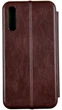 Чохол-книжка Perforation на Samsung Galaxy A30s темно-коричневий - зображення 2