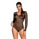 Боди Obsessive B124 body S/M Черный - изображение 1