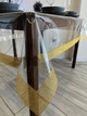 Скатерть силиконовая с камнями, TRUE-STORE, цвет Золото, прямоугольные 120см х 150см, (СК-ЗП-120х150) - изображение 8