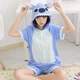 Летняя Пижама Кигуруми Детская My Kigu Стич Синий L 165-175 см Хлопок (4001) - изображение 2