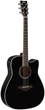 Электроакустическая гитара YAMAHA FGX830C (Black) - изображение 1