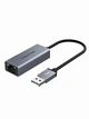 Кабель Cabletime USB A 2.0 - RJ45 100Mbps Ethernet, 0.15 м Space Grey (CB52G) - изображение 1