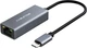 Кабель Cabletime USB-C - RJ45 100Mbps Ethernet, 0.15 м Space Grey (CB53G) - изображение 1