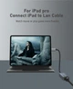 Кабель Cabletime USB-C - RJ45 100Mbps Ethernet, 0.15 м Space Grey (CB53G) - изображение 4