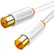 Кабель Cabletime Телевизионный, 3 м, Male to Female, 75OH м White (CF33N) - изображение 1