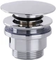 Донный клапан для раковины TOPAZ TK-15A Click-Clack 1 1/4" хром - изображение 1