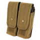 Подсумок для магазинов карабина двойной молле Condor Double AR/AK Mag Pouch MA6 Coyote Brown - изображение 1