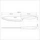 Кухонний ніж Tramontina Plenus Light Grey Chef 178 мм (23426/137) - зображення 2
