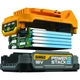 Шуруповерт DeWALT XR Li-Ion PowerStack 18V 2x1.7 Аг, 90 Нм, 0-650/0-2000 об/хв (DCD800E2T) - зображення 4