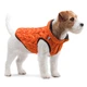 Курточка для тварин Collar AiryVest UNI двостороння M 48 жовтогарячо-чорна (2567) - зображення 4