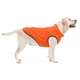 Курточка для тварин Collar AiryVest UNI двостороння M 48 жовтогарячо-чорна (2567) - зображення 7