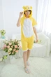 Летняя Пижама Кигуруми My Kigu Мишка Тедди Рилаккума Женская М 155-165 см Хлопок Желтый (4008) - изображение 3