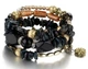 Жіночий браслет пружиною Primo Stone Cuff - Black - зображення 1