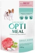 Влажный корм Optimeal для собак с говядиной и клюквой в желе 100 г - изображение 1