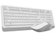 Комплект (клавіатура, мишка) бездротовий A4Tech Fstyler FG1010 White USB - изображение 3