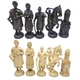 Шахові фігури дерев'яні Козаки (чорні) - изображение 1