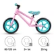 Детский велобег Kidwell Mundo Unicorn, 5901130090518 - изображение 5