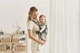 Кенгуру-перенесення BabyBjorn Mini Cotton Khaki/Green Print, 7317680210395 - зображення 8