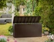 Комод-сундук пластиковый для хранения Keter Rattan Samoa коричневый 270л 17209570 - изображение 4