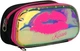 Пенал Cool For School 2 отделения неоновый с помпоном Розовый (CF6618-pink) - изображение 1