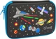 Пенал Cool For School с тиснением 1 отделение Черный (QT-5661-Black) - изображение 1