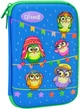 Пенал Cool For School с тиснением 1 отделение Голубой (QT-5669-Blue) - изображение 1