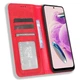 Чехол-книжка Deexe Retro Style для Xiaomi Redmi Note 12S - Red - изображение 2