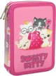 Пенал Cool For School 2 отделения с отворотами Розовый (CF87281) - изображение 1