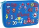 Пенал Cool For School с тиснением 1 отделение Голубой (QT-3992-Blue) - изображение 1