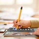 Силіконовий чохол CasePro Protective Sleeve Yellow для Apple Pencil 2 - зображення 3
