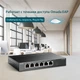 PoE-коммутатор TP-LINK TL-SF1006P 4*100Мбит/с / PoE / Plug and Play / до 250м для видеонаблюдения - изображение 5