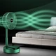 Вентилятор портативний настільний XL-040 1200 mAh Green - зображення 3