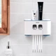 Органайзер для зубных щеток на стену ECOCO E1802 Gray - изображение 4