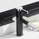 Полка для ванной из алюминия IwConcept BathRack Loft-50cm Notch (Черная) - изображение 4