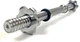 Гантельный гриф EasyFit EF-8049 40 см, Ø 25 мм цельнолитой с винтовыми замками для гантели (56002125) - изображение 2