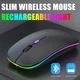 Універсальна бездротова Bluetooth клавіатура + мишка з RGB підсвічуванням 25х15см Чорна - зображення 7