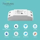 WiFi реле Tuya smart 220В 10А - зображення 4