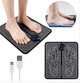 Массажный вибрационный коврик для ног EMS Foot Massager лечебный коврик для ног - изображение 1